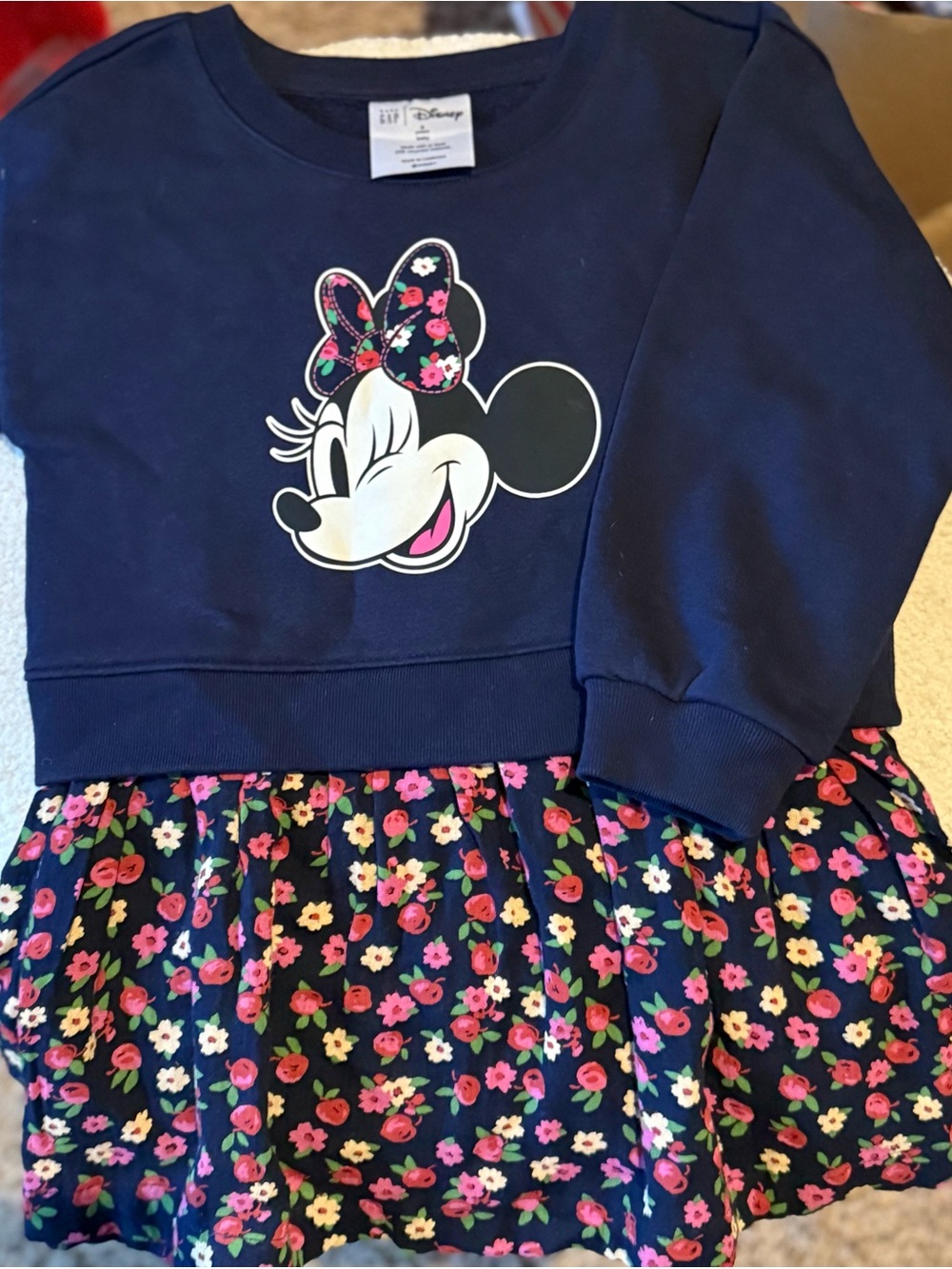 GAP Baby Disney Navy Label Tag